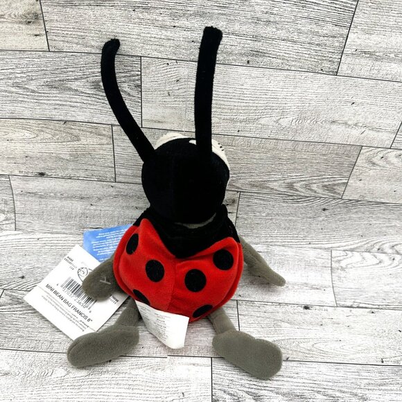 NWT Disney Store's Pixar's A Bug's Life Mini 8" Bean Bag Plush, "FRANCIS" - Picture 3 of 4